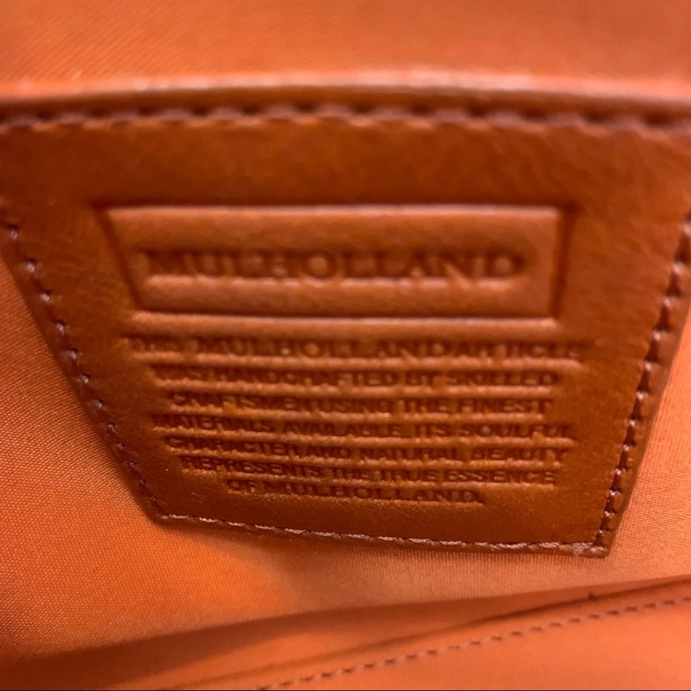 Mulholland Leather Handbag - Vintage EUC - Picture 6 of 8